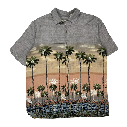 Batik Bay Graphic Hawaiian Shirt - XL Multicoloured Viscose