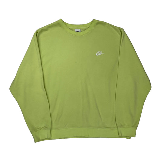 Nike Sweatshirt - XL Green Cotton