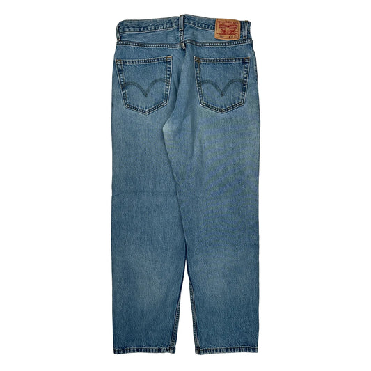 550 Levis Jeans - 34W 32L Blue Cotton