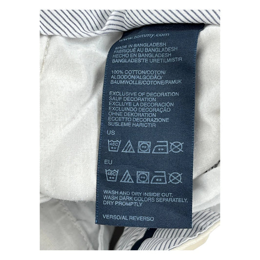 Tommy Hilfiger Chino Shorts - 34W 8L Navy Cotton