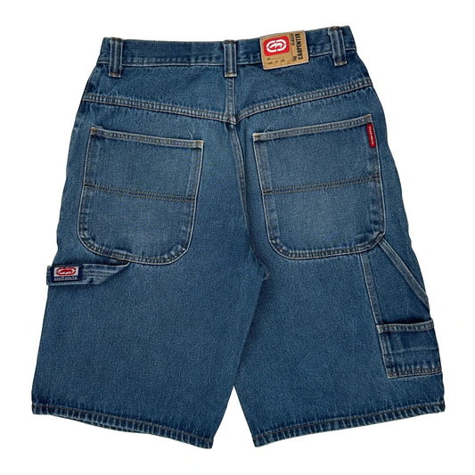 Ecko Unltd Carpenter Shorts - 32W 10L Blue Denim