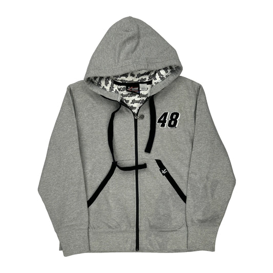 Johnson Chase Authentics Nascar Hoodie - Medium Grey Cotton