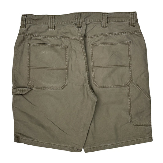 Mountain Khakis Carpenter Shorts - 38W 9L Khaki Cotton