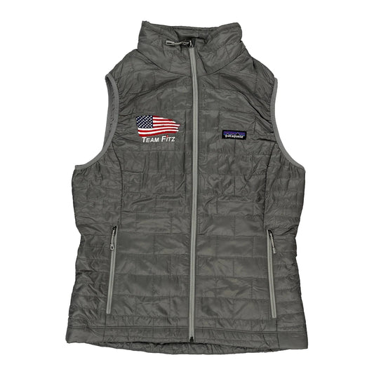 Team Fitz Patagonia Gilet - Medium Grey Polyester