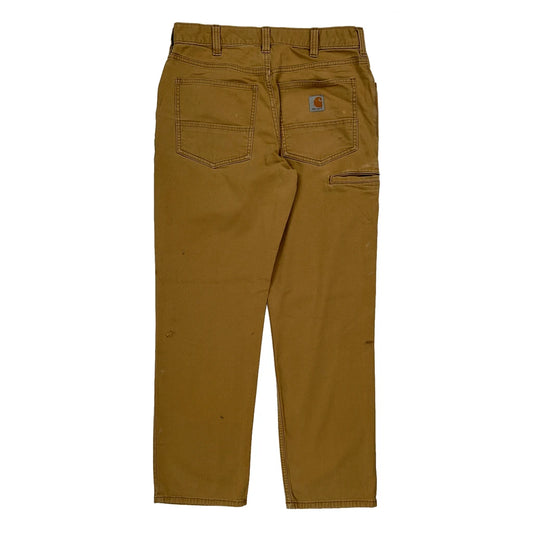 Carhartt Carpenter Trousers - 32W 32L Brown Cotton