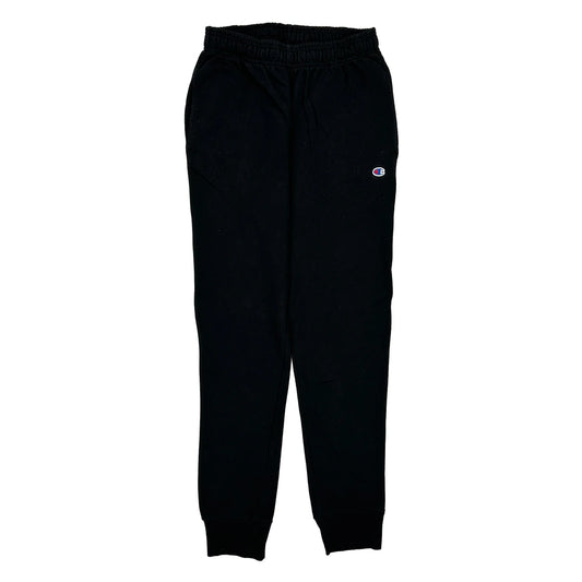 Champion Joggers - Medium Black Cotton Blend