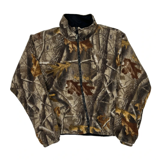 Guide Series Camo Fleece Jacket - Large Camo Polyester