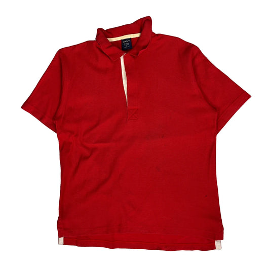 Gant Polo Shirt - Medium Red Cotton
