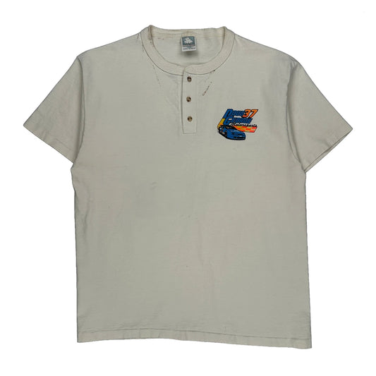 Doug George Motorsports Anvil Nascar T-Shirt - XL Cream Cotton