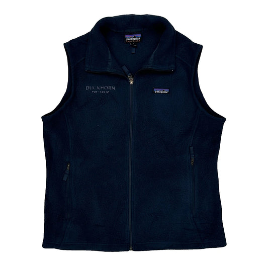 Synchilla Patagonia Fleece Jacket - Large Navy Polyester