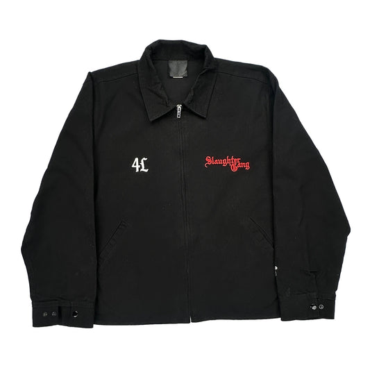 Death Before Dishonor 21 Savage Graphic Jacket - Large Black Cotton