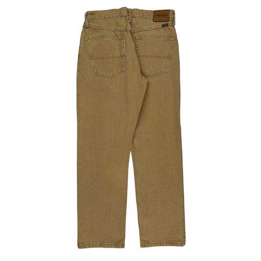Wrangler Jeans - 32W 31L Beige Cotton