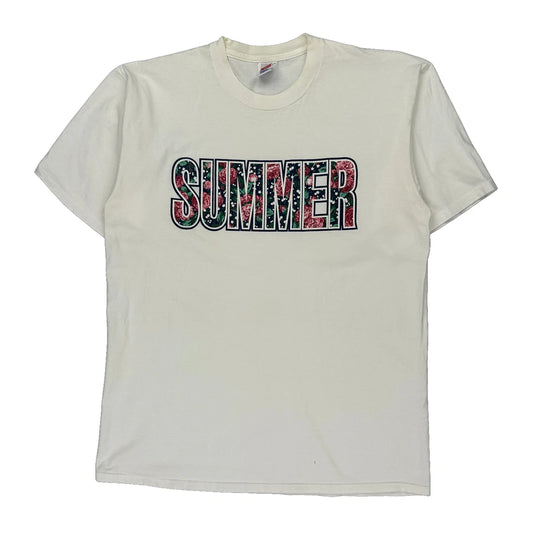 Jerzees T-Shirt - XL White Cotton