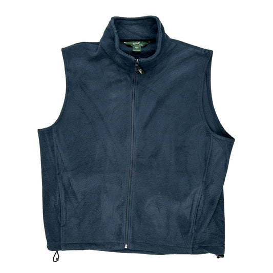 Woolrich Fleece Gilet - Large Navy Polyester