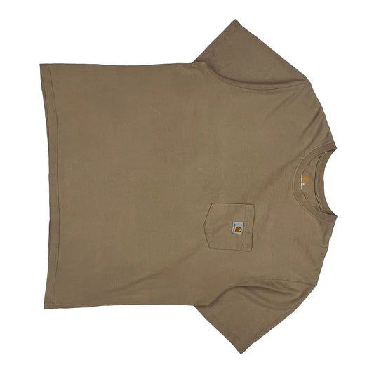 Original Fit Carhartt T-Shirt - XL Beige Cotton