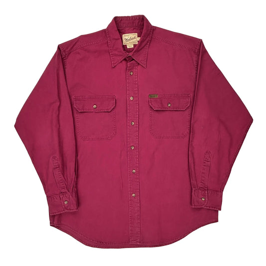 Woolrich Shirt - Large Red Cotton
