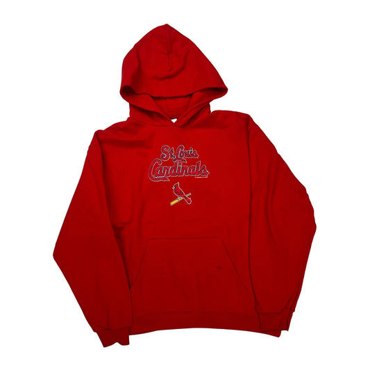 St. Louis Cardinals MLB Hoodie - Large Red Cotton