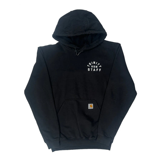 Loose Fit Carhartt Hoodie - Small Black Cotton Blend