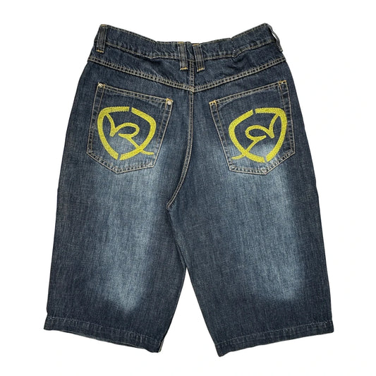 Rocawear Denim Shorts - 38W 12L Blue Cotton