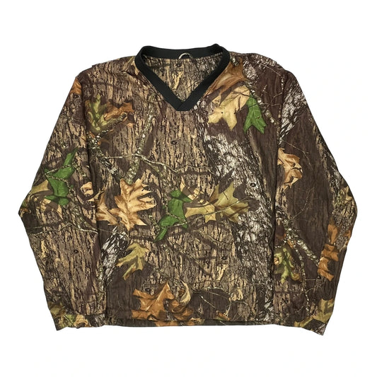 Mossy Oak Windbreaker - XL Camo Nylon