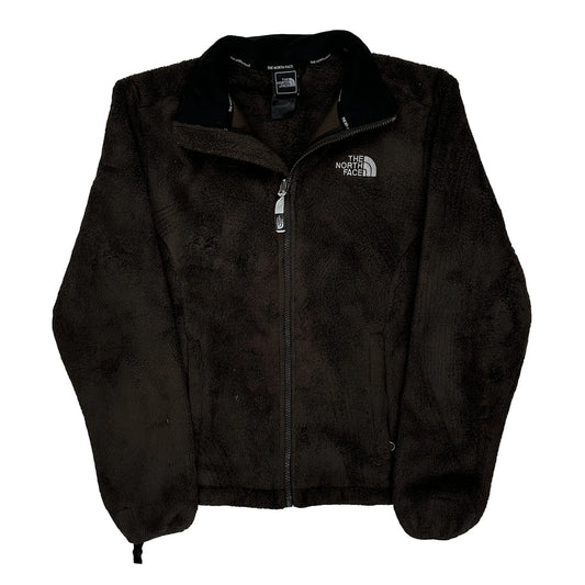 The North Face Fleece Jacket - Small Brown Polyester