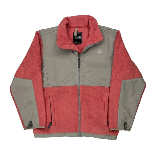 Age 12-13 Denali The North Face Fleece Jacket - Large Pink Polyester