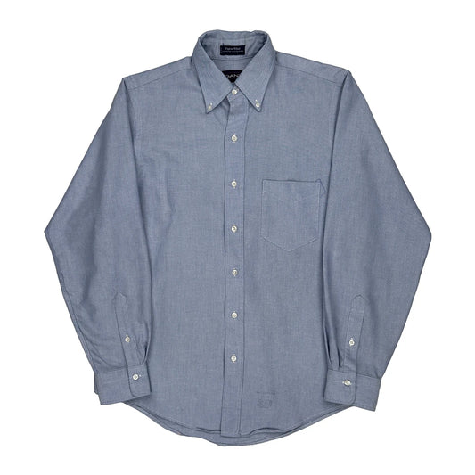 Gant Shirt - Medium Blue Cotton Blend