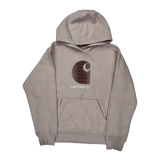 Carhartt Hoodie - Small Pink Cotton