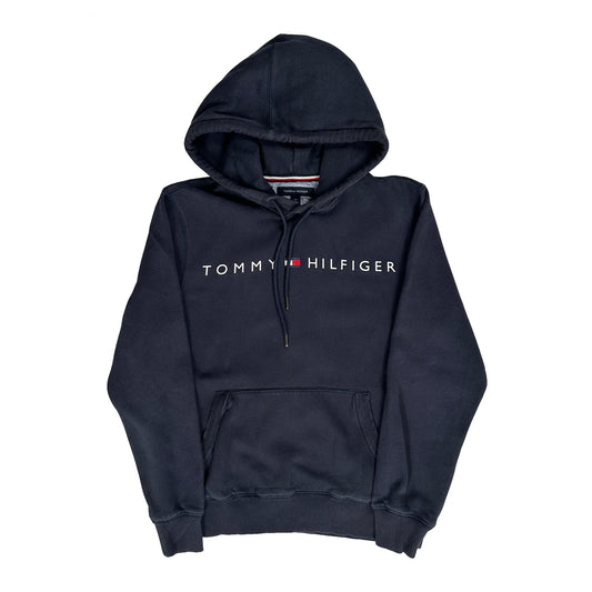 Tommy Hilfiger Hoodie - Small Navy Cotton