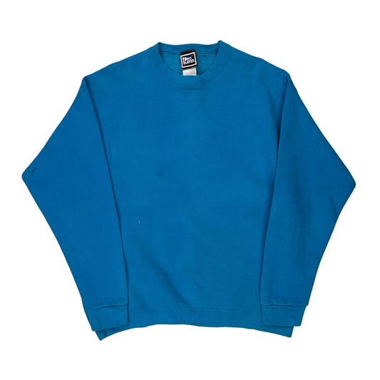 Blank Pro Layer Sweatshirt - XL Blue Cotton