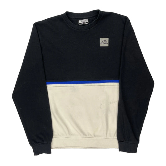 Kappa Sweatshirt - Large Black Cotton