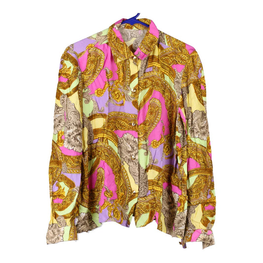 Vintage multicoloured Unbranded Patterned Shirt - womens medium