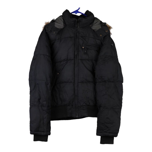 Vintage black Blend Of America Puffer - womens medium