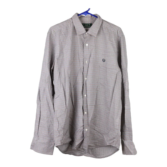 Vintage multicoloured Fred Perry Shirt - mens x-large