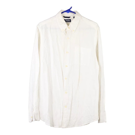 Vintage white Chaps Ralph Lauren Shirt - mens medium