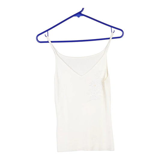 Vintage white Unbranded Vest - womens small