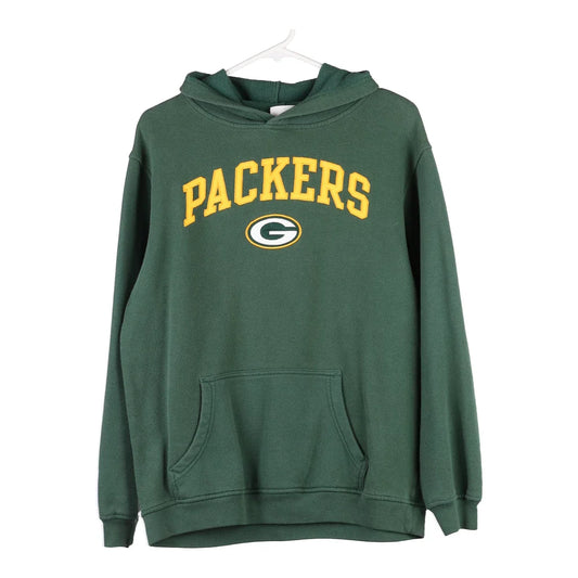 Vintage green Age 14-16 Green Bay Packers N.F.L. Team Apparel Hoodie - boys x-large