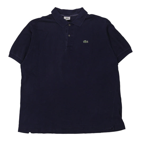 Vintage Lacoste Polo Shirt - 2XL Navy Cotton