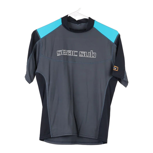Vintage grey Seac Sub T-Shirt - mens small