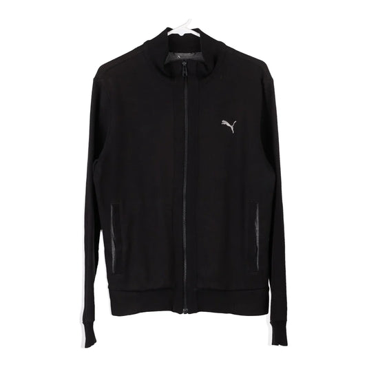 Vintage black Puma Zip Up - mens small
