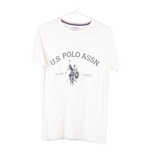 Vintage white Us Polo Assn T-Shirt - mens small