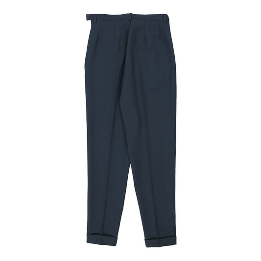 Vintage navy Benetton Trousers - womens 26" waist