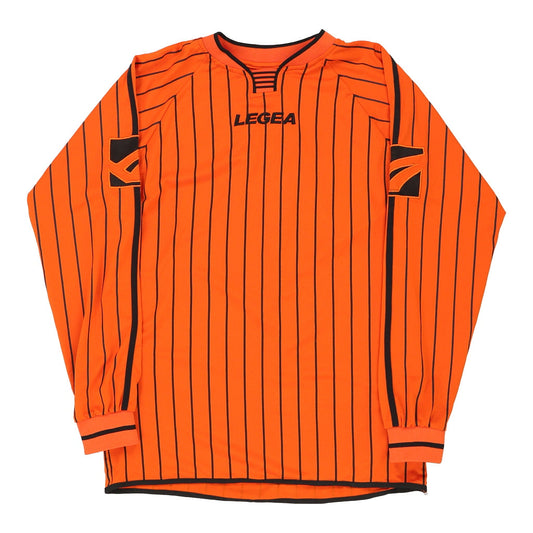 Vintage orange Legea Football Shirt - mens large