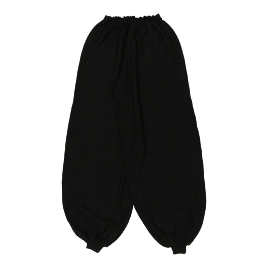 Vintage black Unbranded Trousers - womens medium