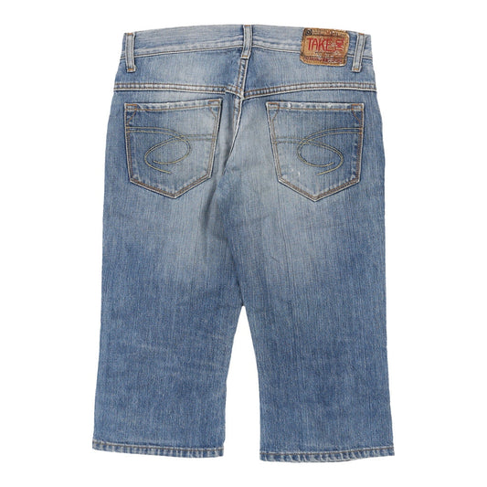 Vintage blue Unbranded Denim Shorts - womens 30" waist