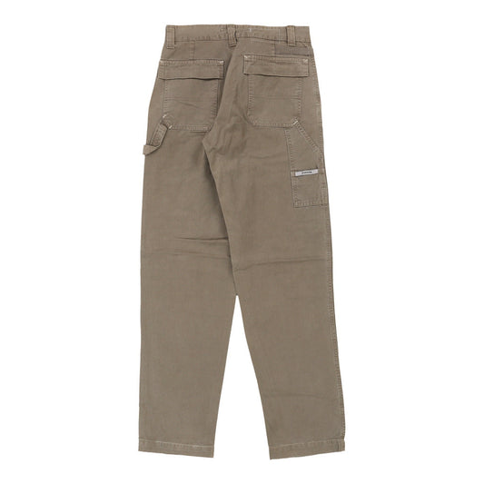 Vintage beige Jeanseng Carpenter Trousers - womens 28" waist