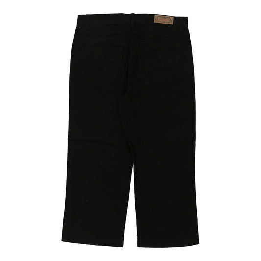 Vintage black Fitti Way Trousers - womens 32" waist