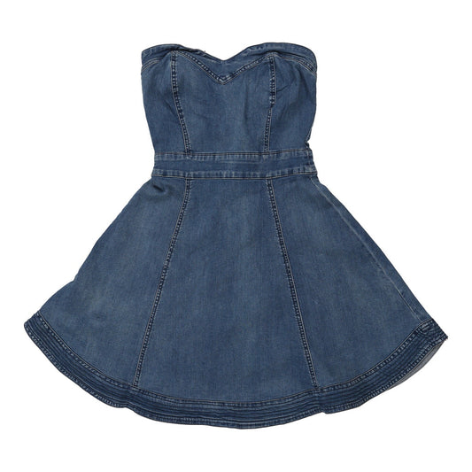 Vintage blue Unbranded Denim Dress - womens x-small