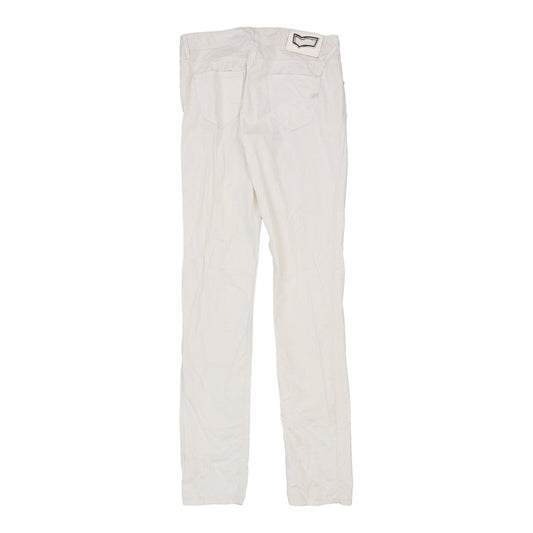 Vintage white Gas Trousers - womens 28" waist
