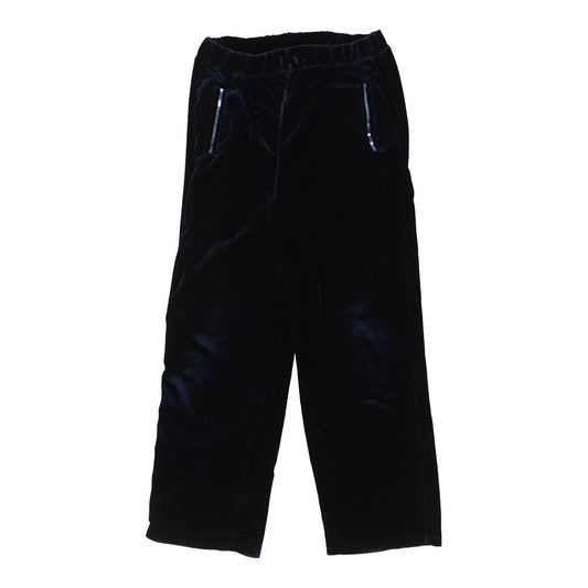 Vintage navy Unbranded Velour Joggers - womens medium